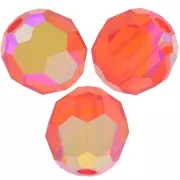 Perle sfaccettate rotonde Preciosa - Round Bead 4 mm - Hyacinth AB x20
