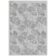 Piastra Moiko per pasta polimerica 97x68 mm - motivo Ginkgo x1|raw }}