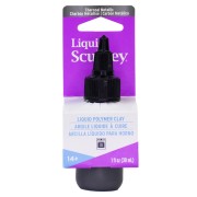 Pasta liquida per cottura Sculpey - Carboncino metallizzato x30ml