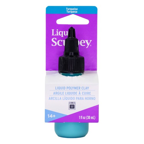 Pasta liquida per cottura Sculpey - Turchese x30ml
