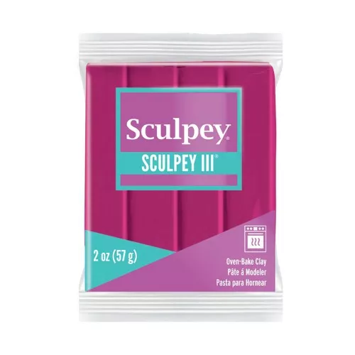 Pasta Sculpey III 57g - Berry (n°543)