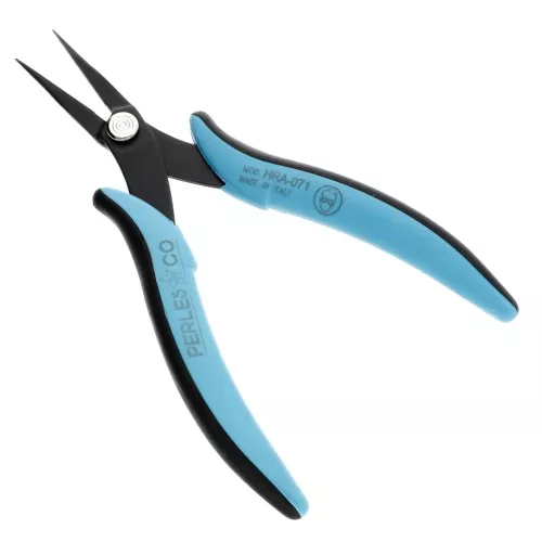 Pinze a becchi piatti con molla 15,5 cm - manico ergonomico di Perles&Co x1
