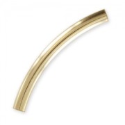 Tubo curvo 30x3 mm di Gold filledi x1|raw }}