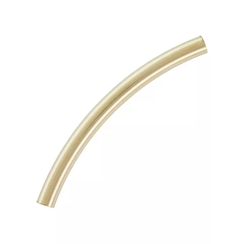 Tubo curvo 25x2 mm di Gold filledi x1