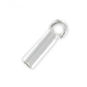 Terminali per cordoncini da mm. 1 in Argento 925 x4