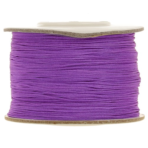 Filo di giada - Filo di nylon intrecciato da 0,5 mm - Viola x150 m