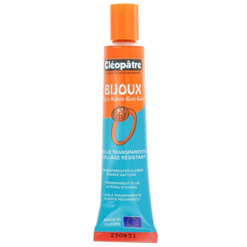 Colla per gioielli Cléo'tech - incollaggio resistente - Cleopatra - Trasparente x30g