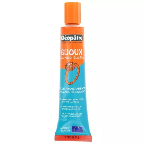 Colla per gioielli Cléo'tech - incollaggio resistente - Cleopatra - Trasparente x30g