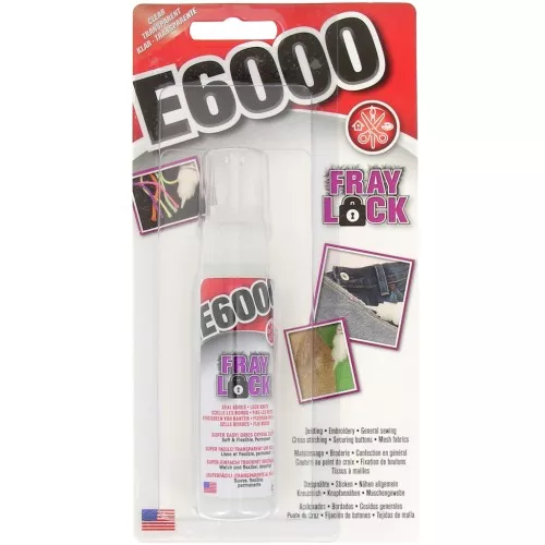 Colla Fray Lock E6000 - Sigilla i bordi e fissa i nodi - Trasparente x59ml