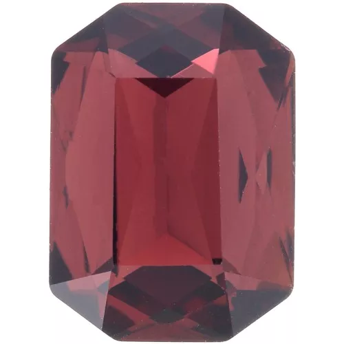 Cabochon Ottagono Aurora A4627 18x13 mm - Burgundy x1