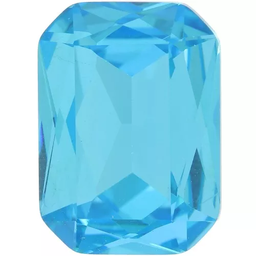 Cabochon Ottagono Aurora A4627 18x13 mm - Aquamarine x1