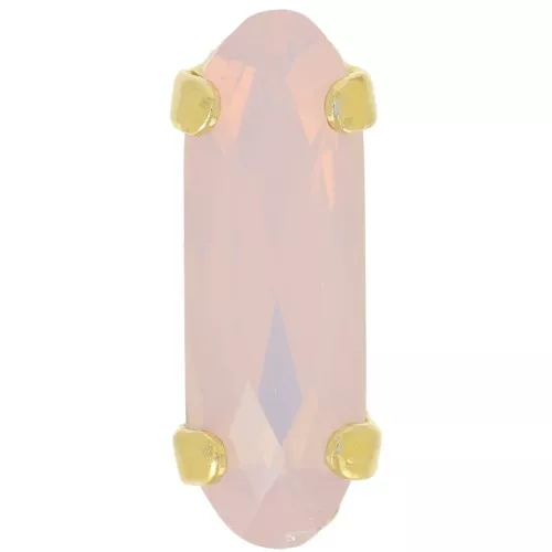 Cristallo incastonato Aurora A4161 Long Classical Oval 15x5 mm - Rose Water Opal x