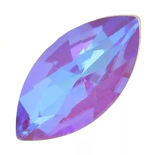 Cabochon navette Aurora A4200 10x5 mm - Crystal Lilac Delite x1