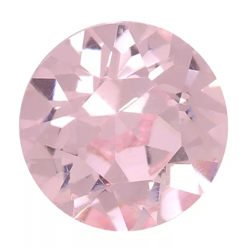 Cabochon tondo Aurora A1088 6 mm - Light Rose x1