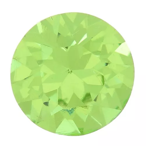 Cabochon tondo Aurora A1088 6 mm - Peridot x1