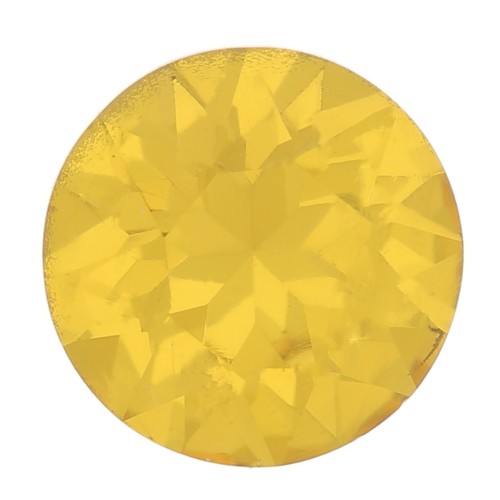 Cabochon tondo Aurora A1088 6 mm - Light Topaz x1