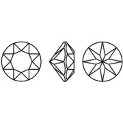 Cabochon tondo Aurora A1088 6 mm - Indicolite x1