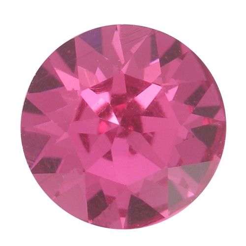 Cabochon tondo Aurora A1088 6 mm - Fuchsia x1