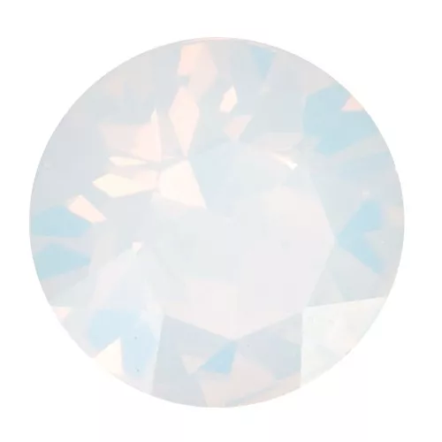 Cabochon tondo Aurora A1088 6 mm - White Opal x1