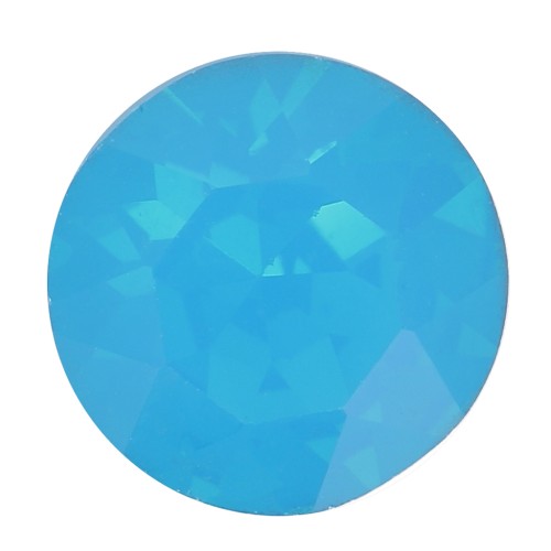 Cabochon tondo Aurora A1088 6 mm - Caribbean Blue Opal x1