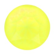 Cabochon tondo Aurora A1088 6 mm - Crystal Electric Yellow x1