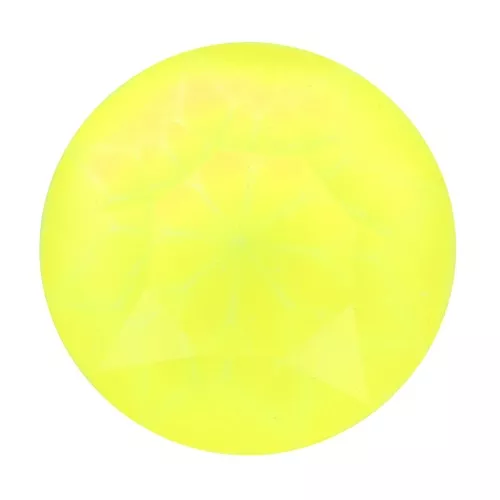 Cabochon tondo Aurora A1088 6 mm - Crystal Electric Yellow x1