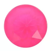 Cabochon tondo Aurora A1088 6 mm - Crystal Electric Pink x1