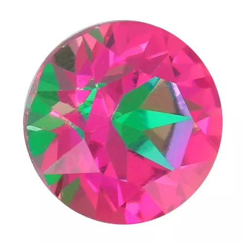 Cabochon tondo Aurora A1088 6 mm - Crystal Heliotrope x1