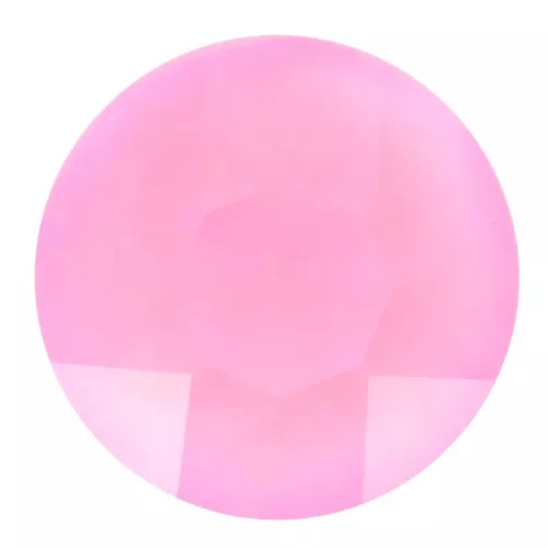 Cabochon tondo Aurora A1088 6 mm - Crystal Powder Rose Delite x1