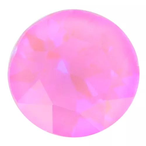Cabochon rond Aurora A1088 6 mm - Crystal Lotus Pink Delite x1