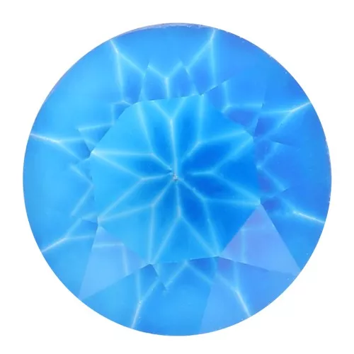Cabochon tondo Aurora A1088 8 mm - Crystal Electric Blue x1