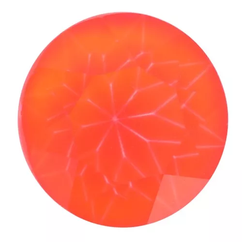 Cabochon tondo Aurora A1088 8 mm - Crystal Electric Red x1