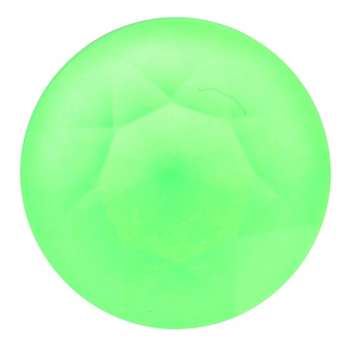 Cabochon tondo Aurora A1088 8 mm - Crystal Electric Green x1