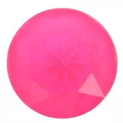 Cabochon tondo Aurora A1088 8 mm - Crystal Electric Pink x1