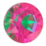 Cabochon tondo Aurora A1088 8 mm - Crystal Heliotrope x1
