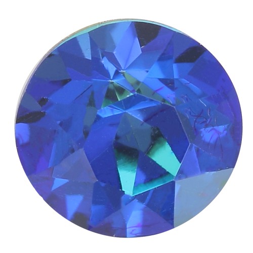 Cabochon tondo Aurora A1088 8 mm - Crystal Bermuda Blue x1