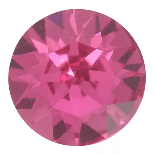 Cabochon tondo Aurora A1088 8 mm - Fucshia x1