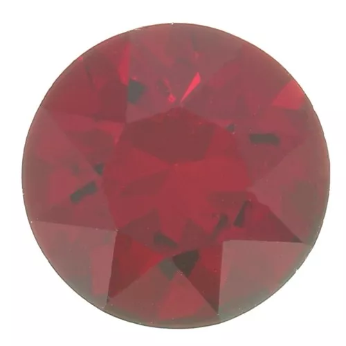 Cabochon tondo Aurora A1088 8 mm - Siam x1