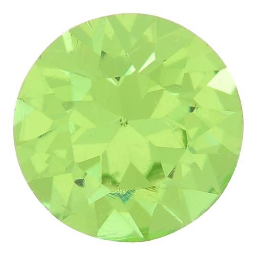 Cabochon tondo Aurora A1088 8 mm - Peridot x1