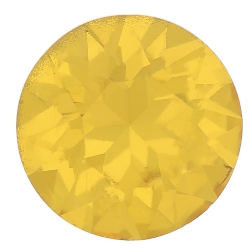 Cabochon tondo Aurora A1088 8 mm - Light Topaz x1