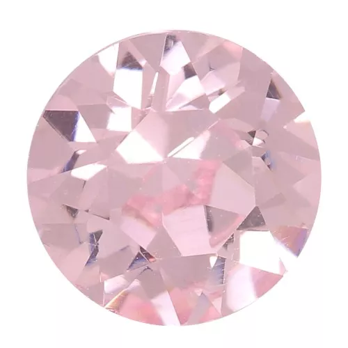 Cabochon tondo Aurora A1088 8 mm - Light Rose x1