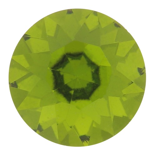Cabochon tondo Aurora A1088 8 mm - Olivine x1