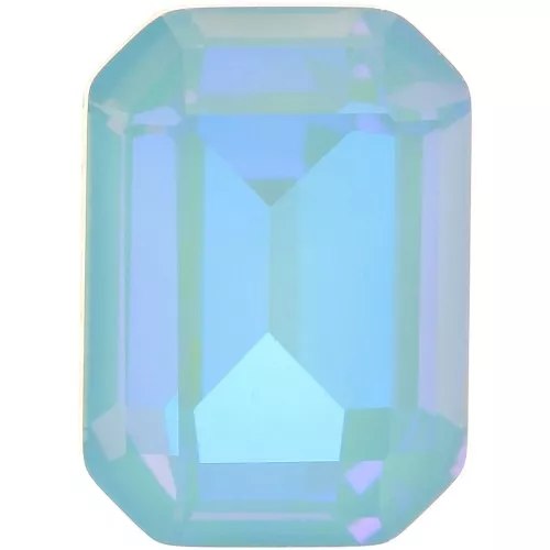 Cabochon step cut Ottagono Aurora A4610 14x10 mm - Cristallo Summer Blue Delite x1