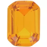 Cabochon step cut Ottagono Aurora A4610 14x10 mm - Topaz x1