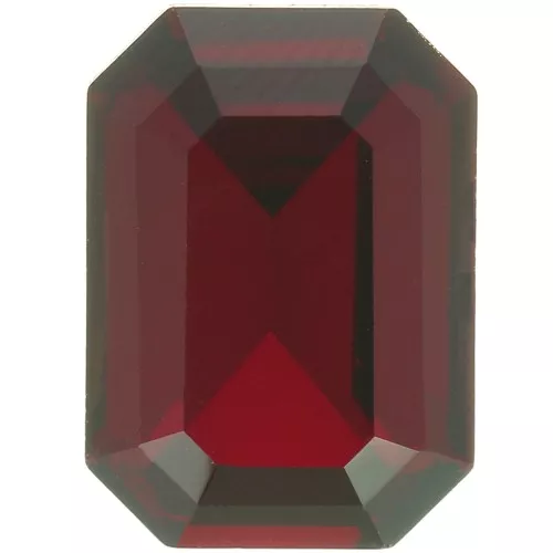 Cabochon step cut Ottagono Aurora A4610 14x10 mm - Siam x1