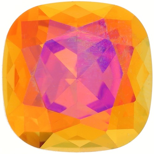 Cabochon quadrato Aurora A4470 12 mm - Crystal Astral Pink x1