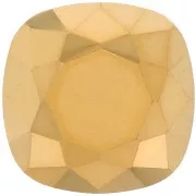 Cabochon quadrato Aurora A4470 12 mm - Crystal Dorado x1