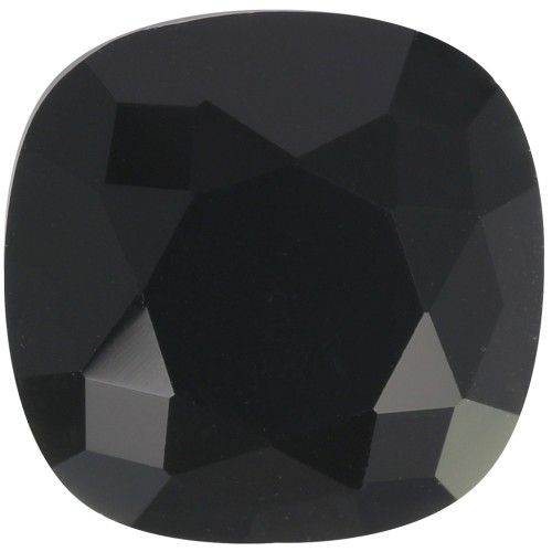 Cabochon quadrato Aurora A4470 12 mm - Jet x1