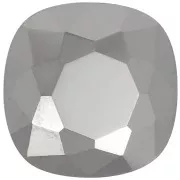 Cabochon quadrato Aurora A4470 12 mm - Jet Hematite x1