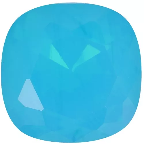 Cabochon quadrato Aurora A4470 12 mm - Caribbean Blue Opal x1